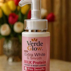 Milk Protein Niacinamide Vitamin B3 1 Close-up shot of Niacinamide Lotion with pump