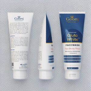 Goonj Advanced Gluta White Facewash with Vitamin C for skin brightening and spotless glow Pakistan