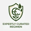 Expertly curated skincare regimen trust icon